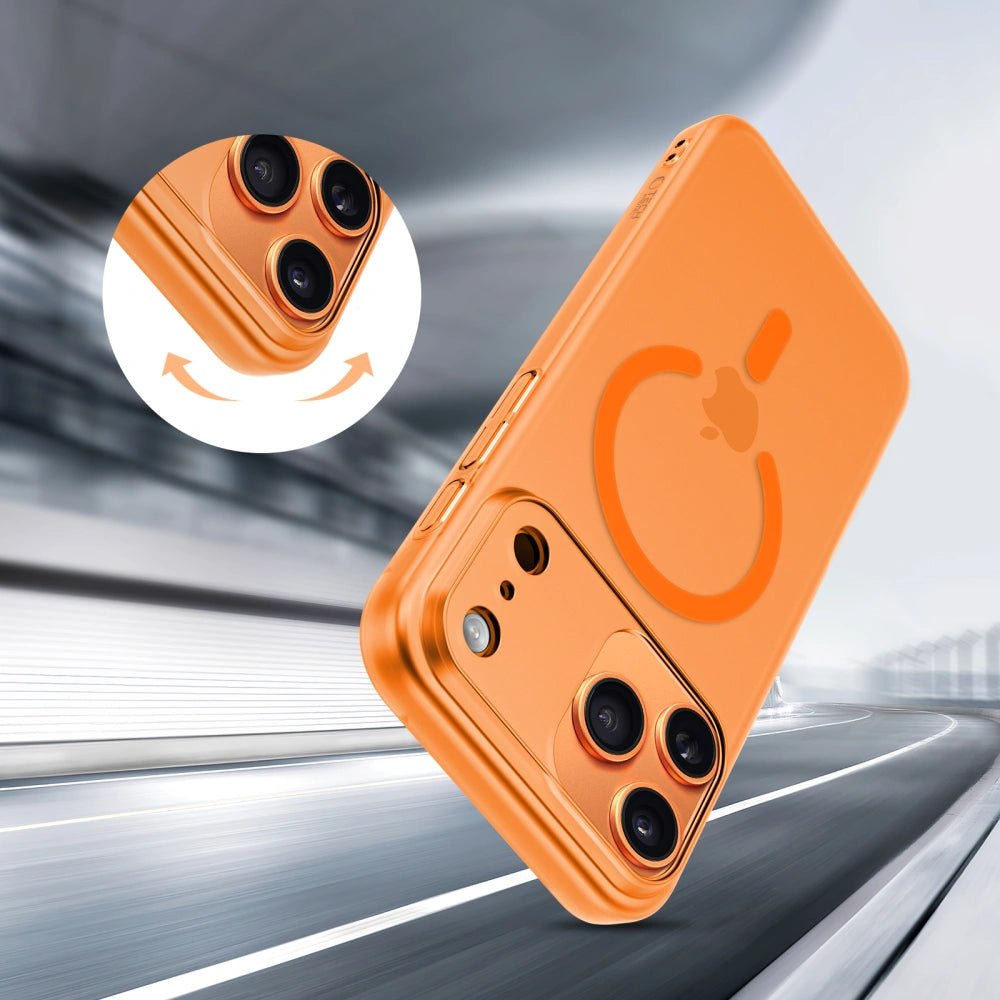 Tech - Protect iPhone 17 Pro - MagSlim - Σκληρή Θήκη με MagSafe - Matte / Cosmic Orange