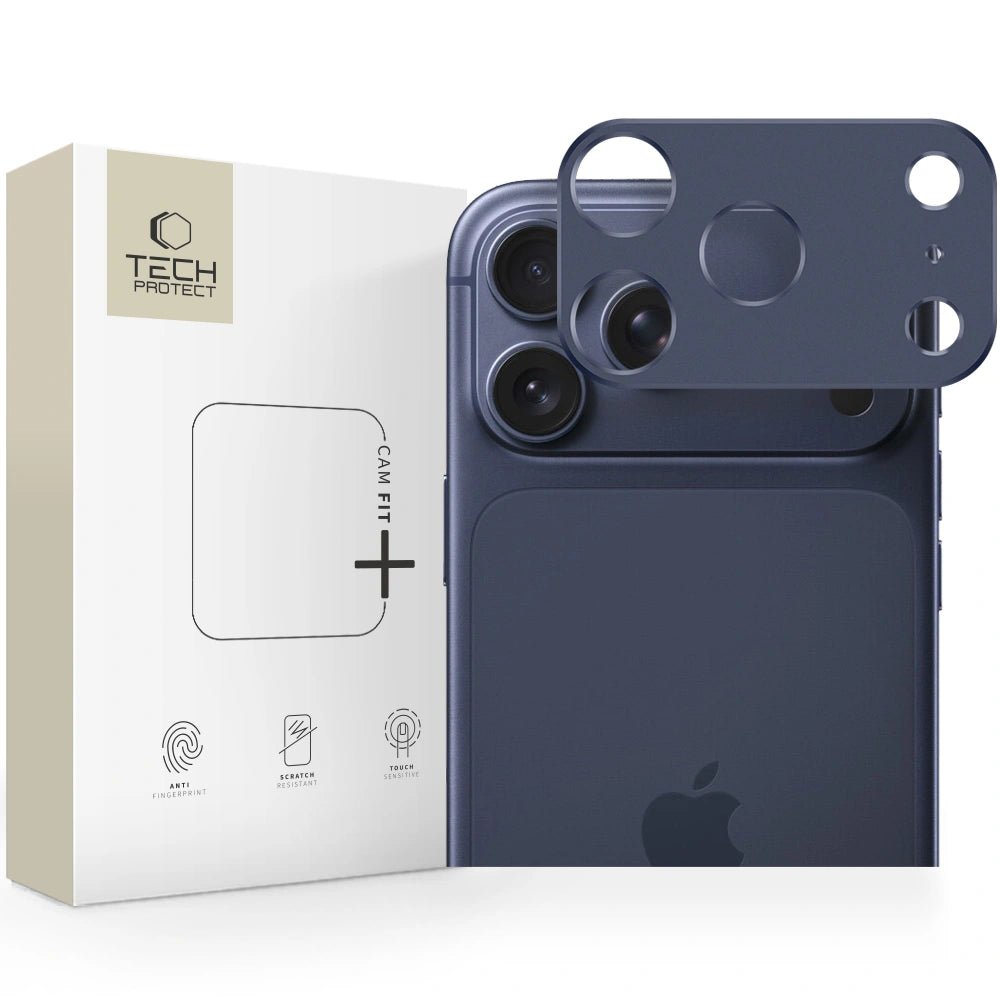 Tech - Protect iPhone 17 Pro Max - Camalloy Fit+ - Μεταλλικό Προστατευτικό για την Κάμερα - Deep Blue