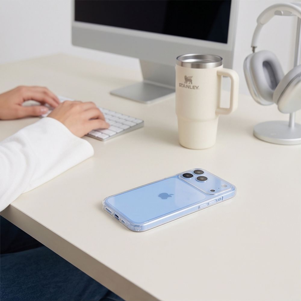 Tech-Protect iPhone 17 Pro Max / iPhone 18 Pro Max - Flexair Hybrid - Σκληρή Θήκη με Πλαίσιο Σιλικόνης - Clear
