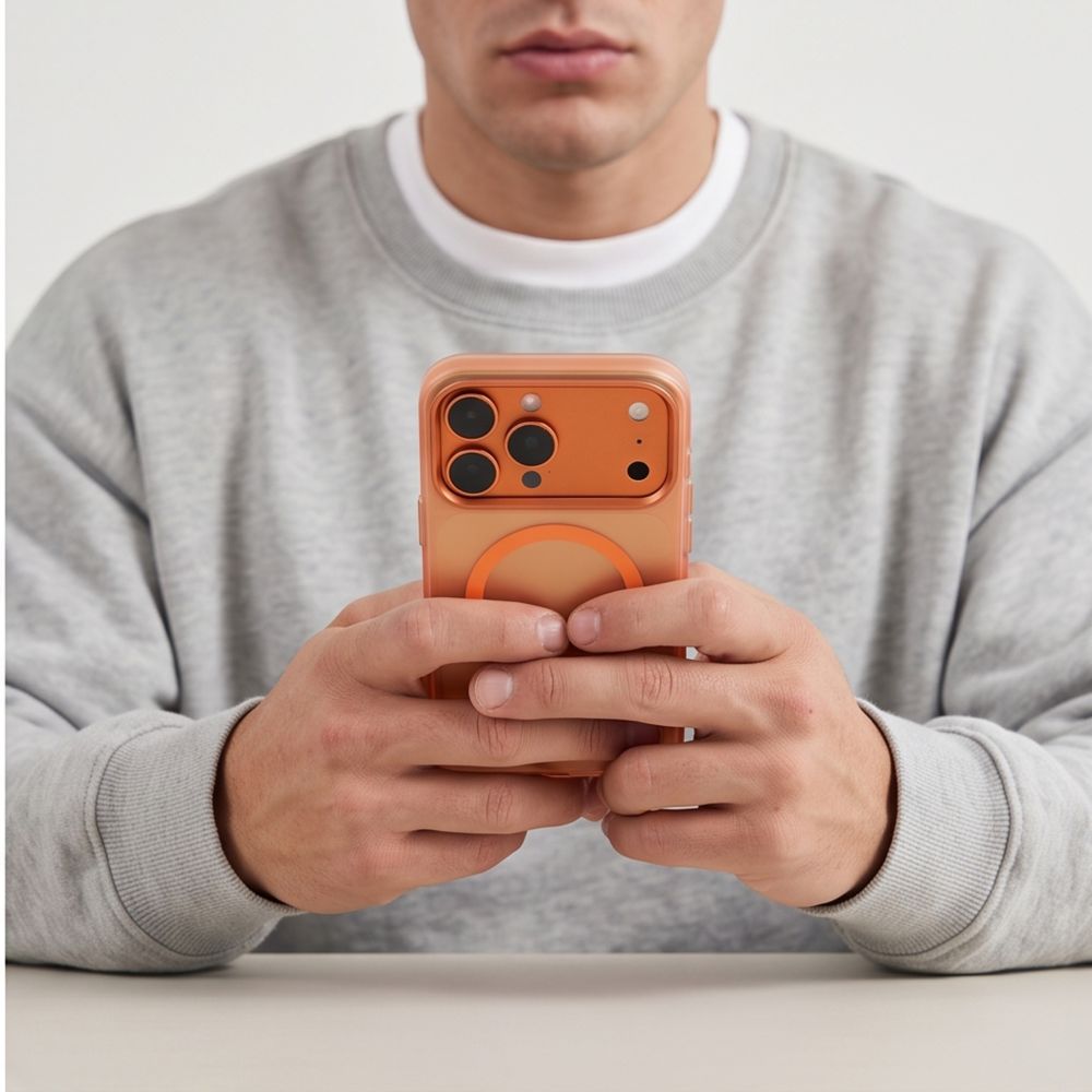 Tech-Protect iPhone 17 Pro Max / iPhone 18 Pro Max - Σκληρή Θήκη - MagZero MagSafe - Matte Cosmic Orange