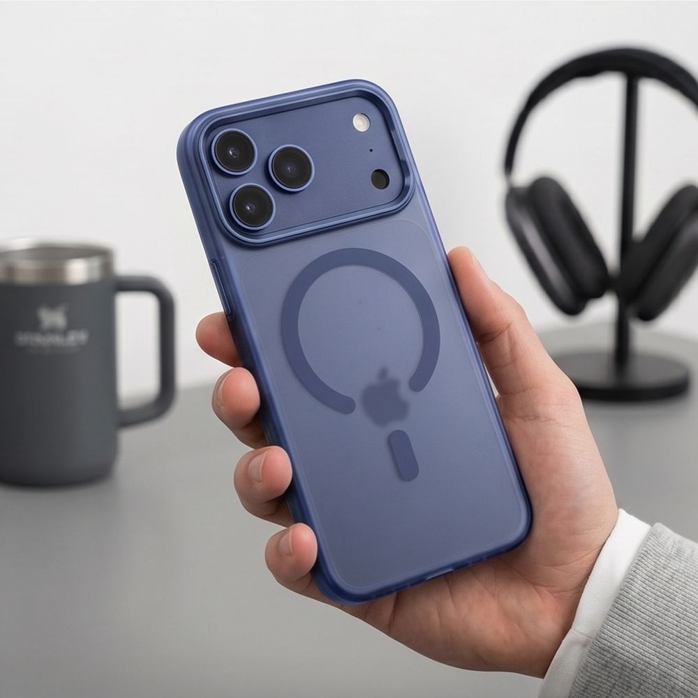 Tech-Protect iPhone 17 Pro Max / iPhone 18 Pro Max - Σκληρή Θήκη - MagZero MagSafe - Matte Deep Blue