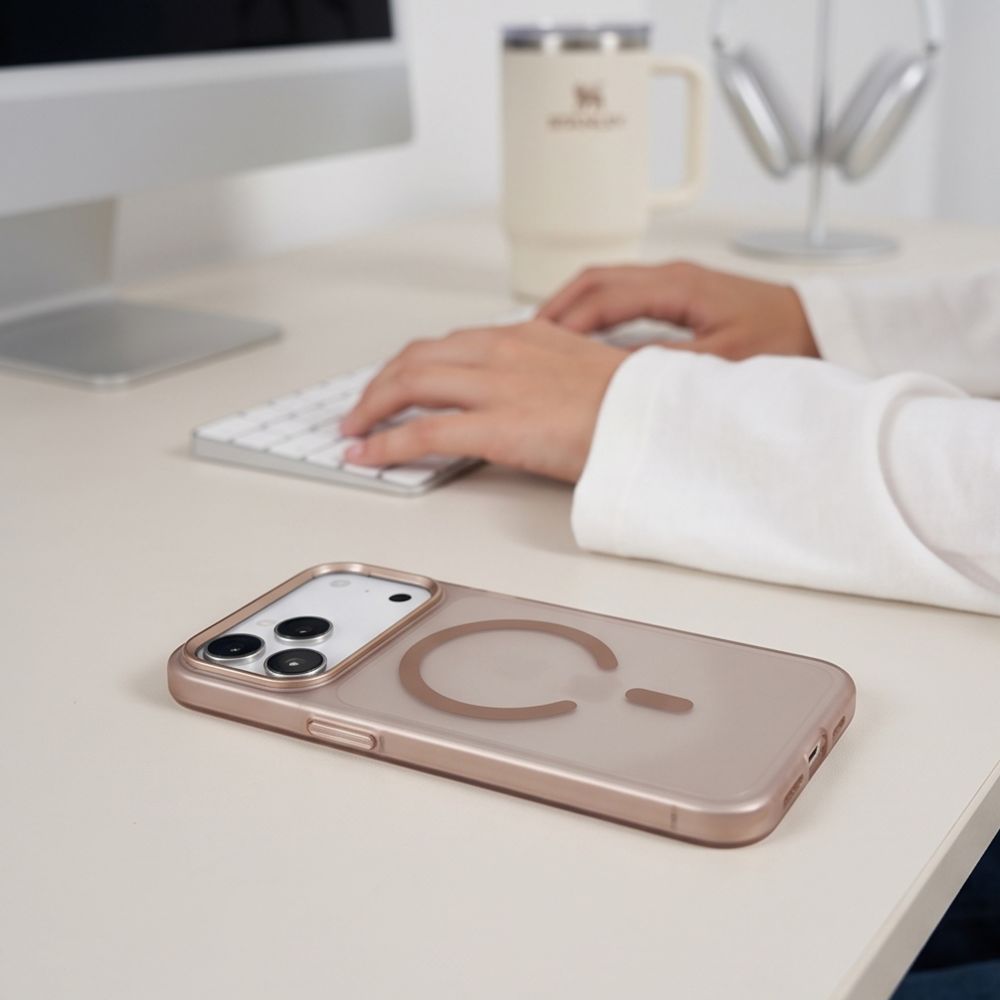 Tech-Protect iPhone 17 Pro Max / iPhone 18 Pro Max - Σκληρή Θήκη - MagZero MagSafe - Matte Desert Gold