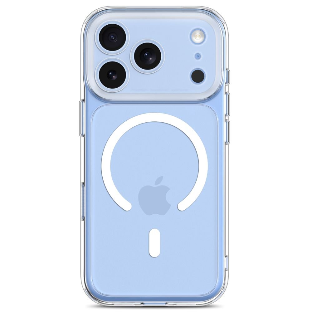 Tech-Protect iPhone 17 Pro Max / iPhone 18 Pro Max - Σκληρή Θήκη με Πλαίσιο Σιλικόνης - MagPeak MagSafe CC - Clear
