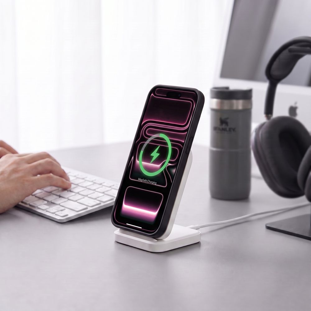 Tech-Protect iPhone 17 Pro Max / iPhone 18 Pro Max - Θήκη Πορτοφόλι Stand από Δερματίνη με Αποσπώμενη θήκη MagSafe - Mulberry