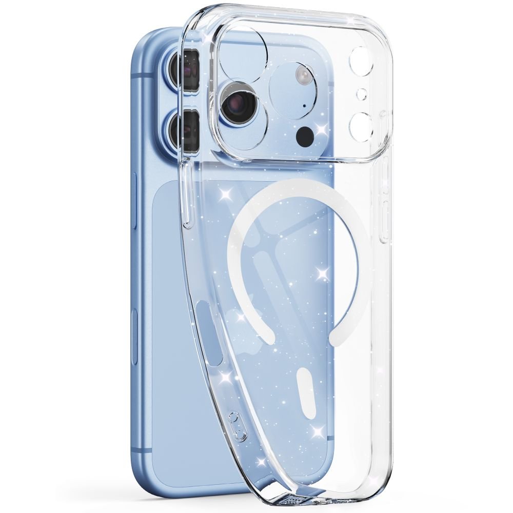 Tech-Protect iPhone 17 Pro Max / iPhone 18 Pro Max - Θήκη Σιλικόνης TPU με MagSafe - Flexair - Glitter