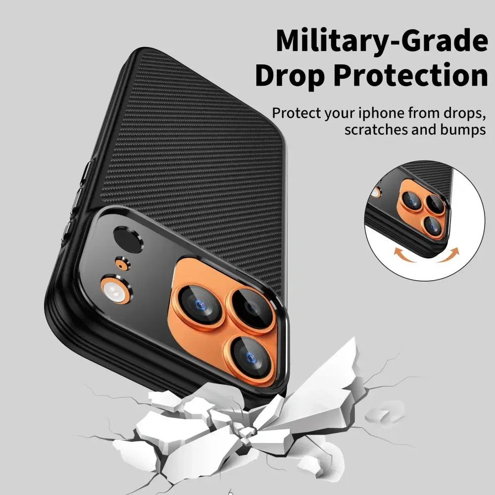 Tech - Protect iPhone 17 Pro Max - Kevlar Aramid CC MagSafe - Σκληρή Θήκη Kevlar - Black