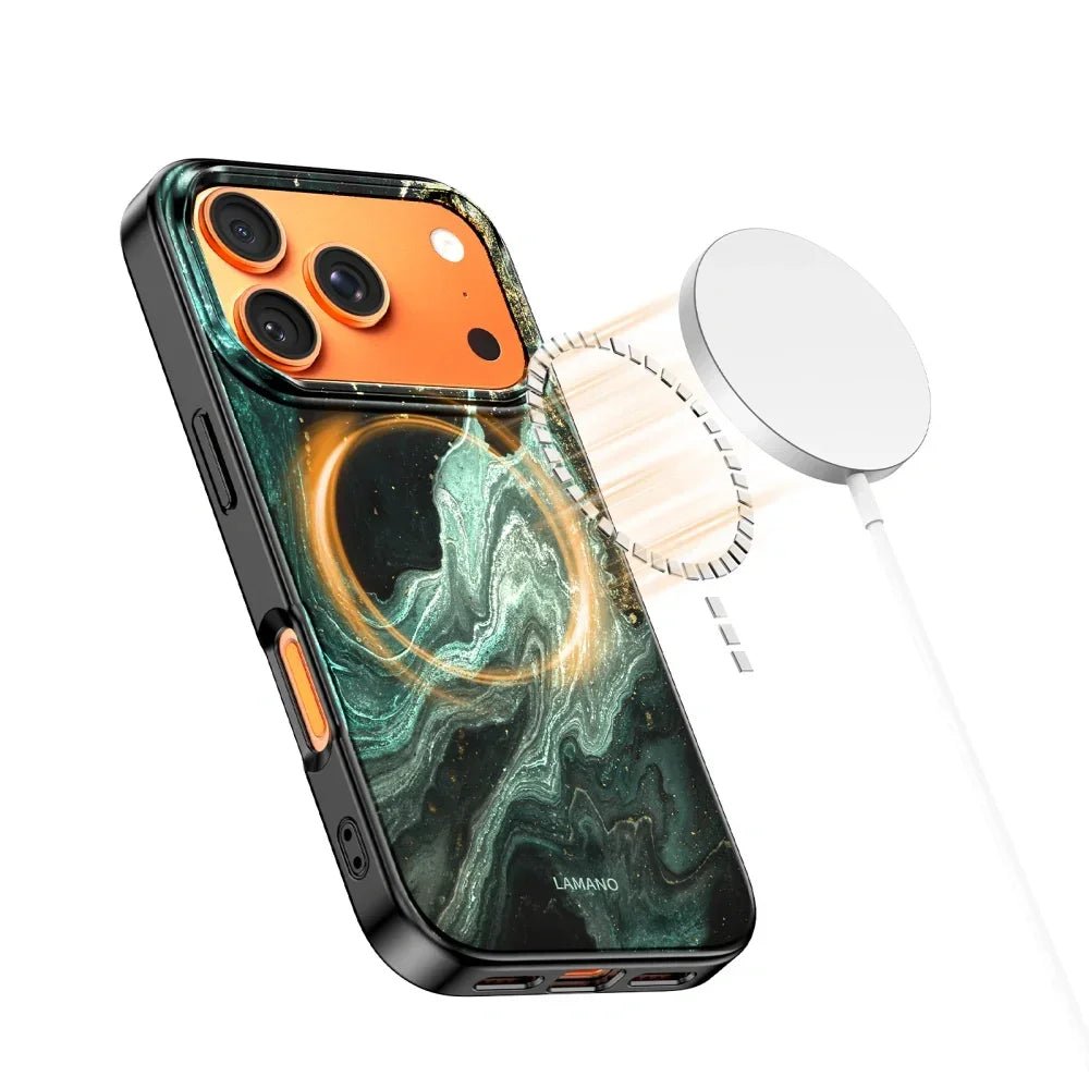 Tech - Protect iPhone 17 Pro Max - Lamano MagSafe - Σκληρή Θήκη με MagSafe - Verde Aura
