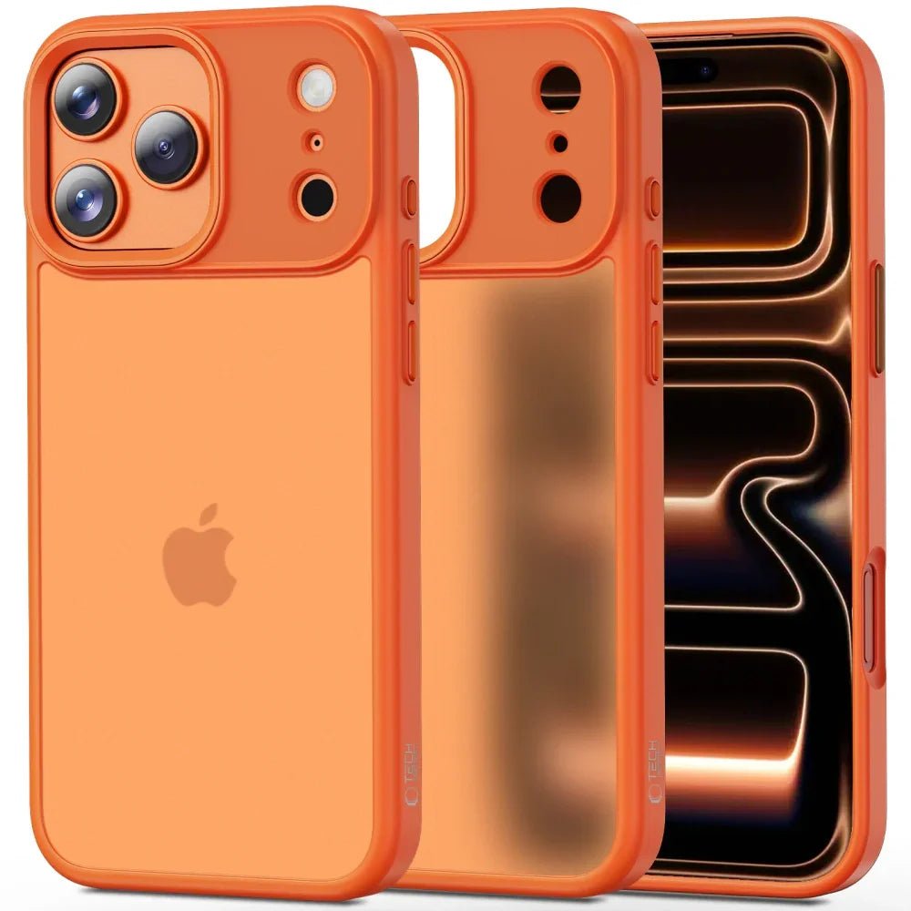 Tech - Protect iPhone 17 Pro Max - MagMat - Σκληρή Θήκη με Πλαίσιο Σιλικόνης - Matte Cosmic Orange