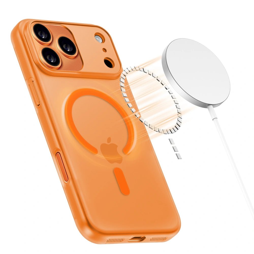 Tech - Protect iPhone 17 Pro Max - MagSlim - Σκληρή Θήκη με MagSafe - Matte / Cosmic Orange