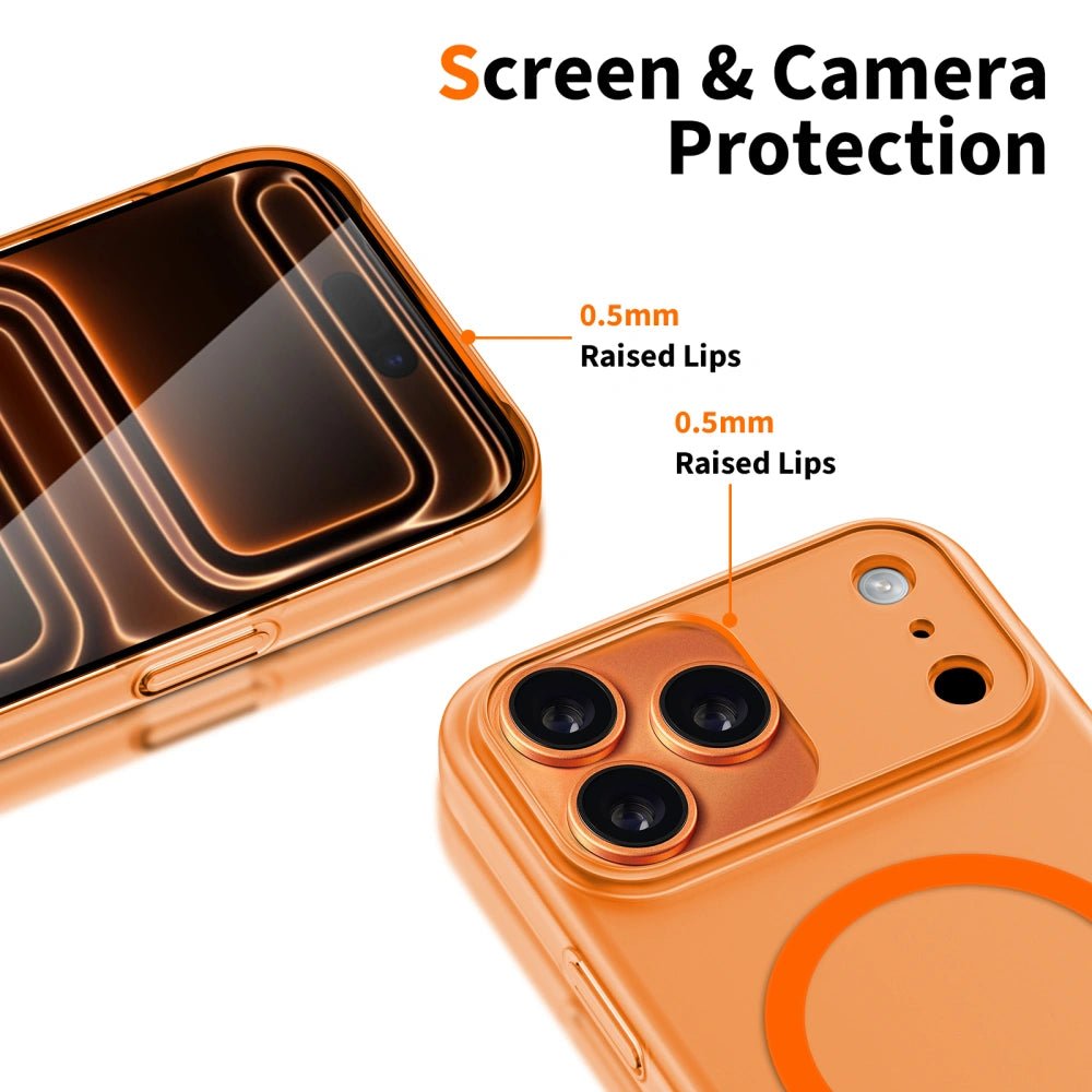Tech - Protect iPhone 17 Pro Max - MagSlim - Σκληρή Θήκη με MagSafe - Matte / Cosmic Orange