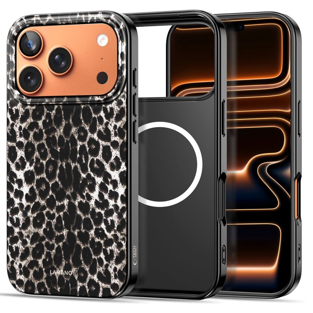 Tech - Protect iPhone 17 Pro Max - Σκληρή Θήκη με MagSafe - Lamano MagSafe - Leopard