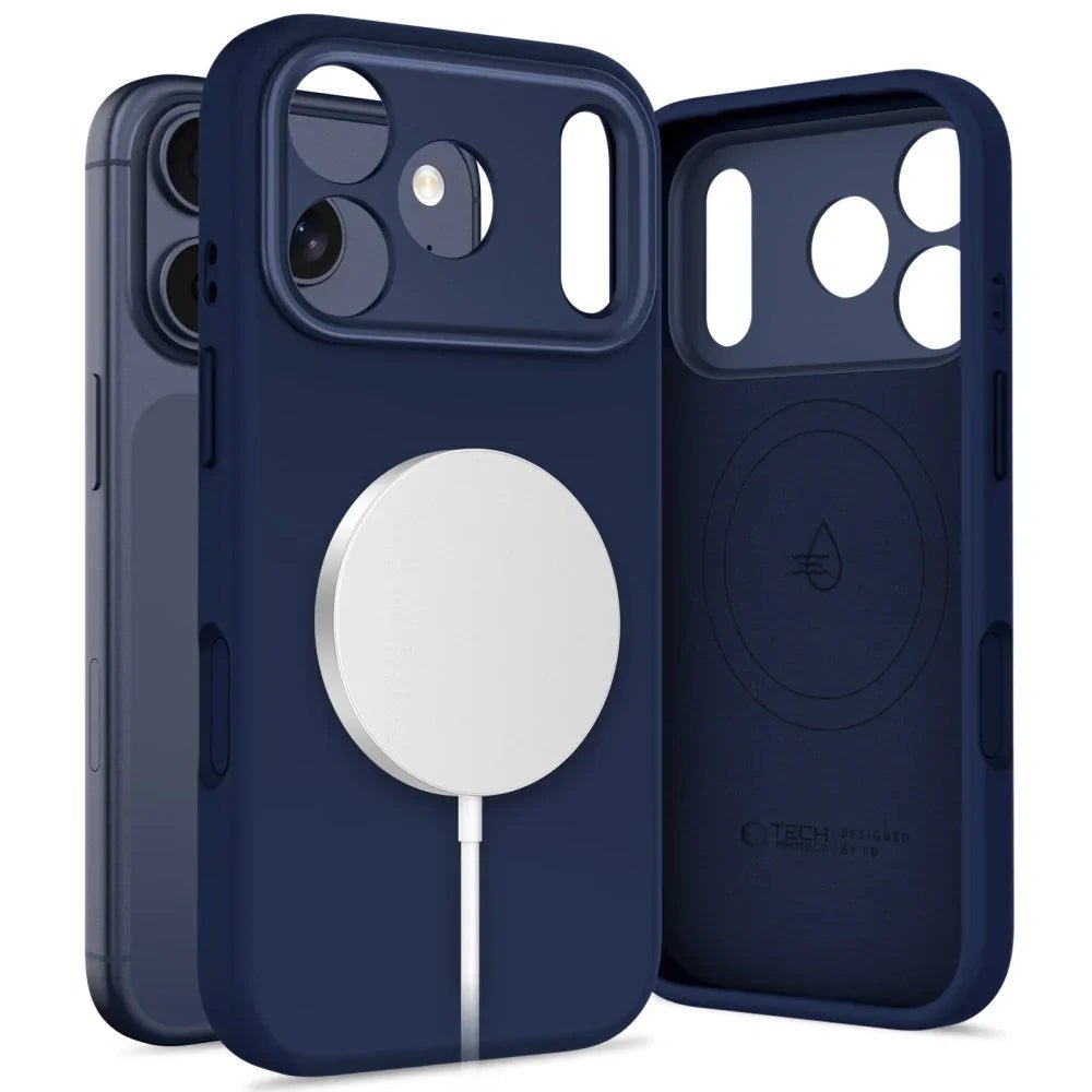 Tech - Protect iPhone 17 Pro Max - Uniq MagSafe - Θήκη Σιλικόνης - Deep Blue