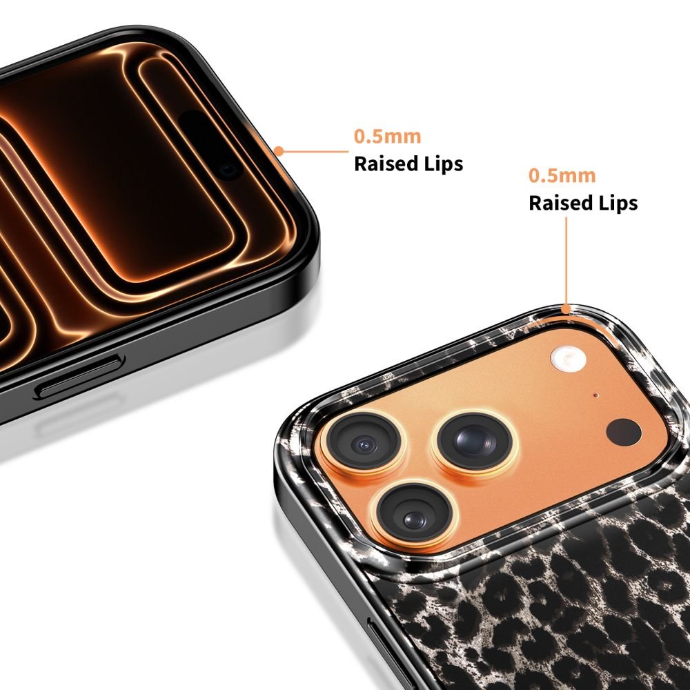Tech - Protect iPhone 17 Pro - Σκληρή Θήκη με MagSafe - Lamano MagSafe - Leopard