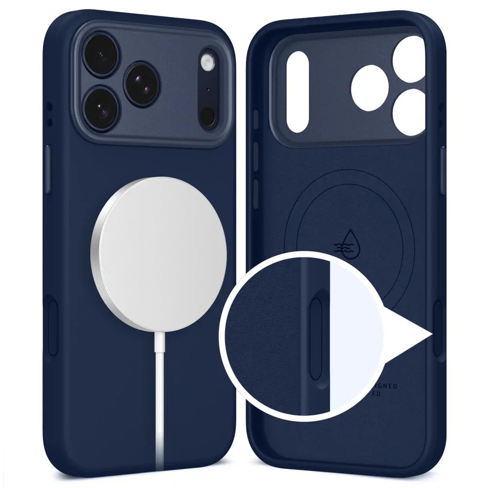 Tech - Protect iPhone 17 Pro - Uniq MagSafe - Θήκη Σιλικόνης - Deep Blue