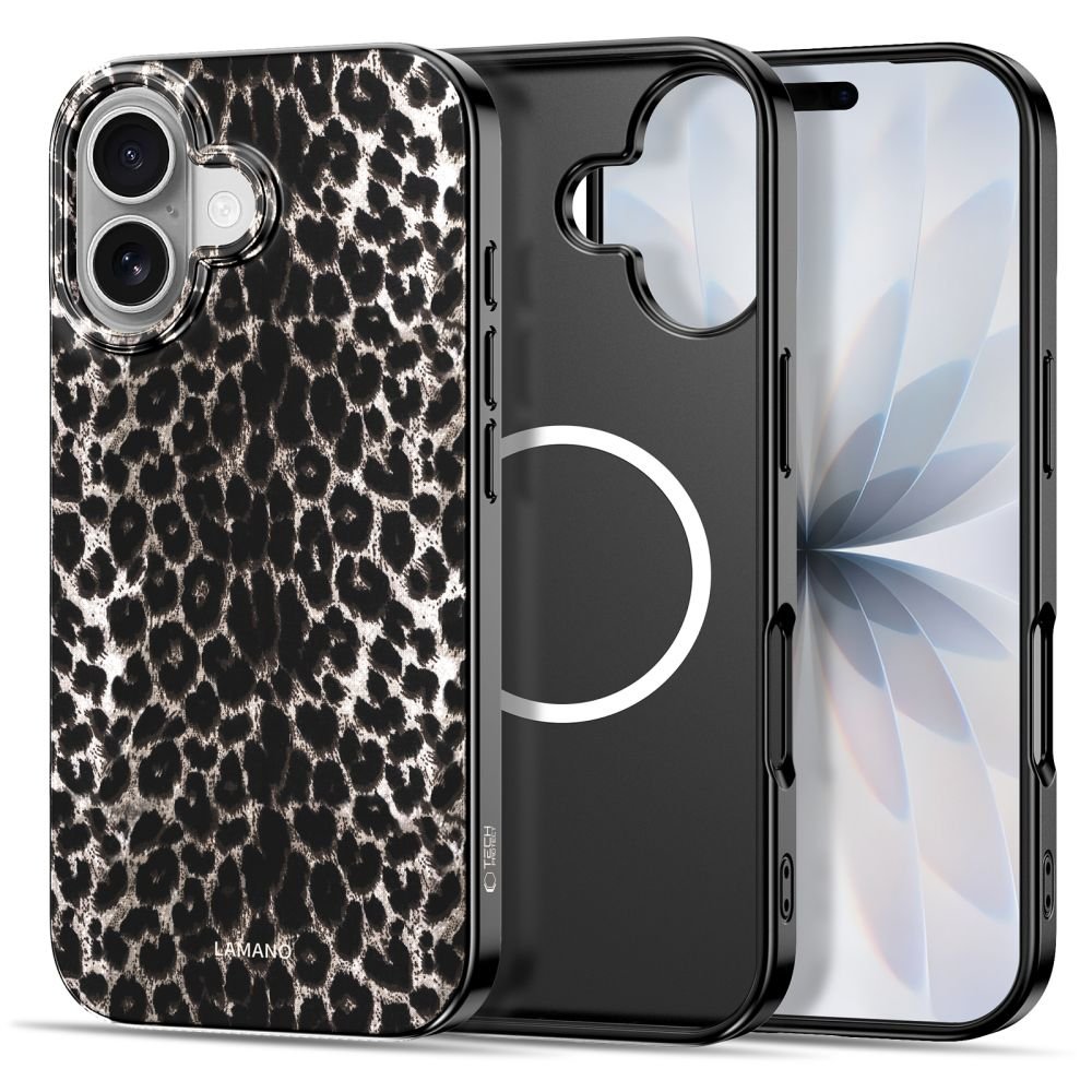 Tech - Protect iPhone 17 - Σκληρή Θήκη με MagSafe - Lamano MagSafe - Leopard