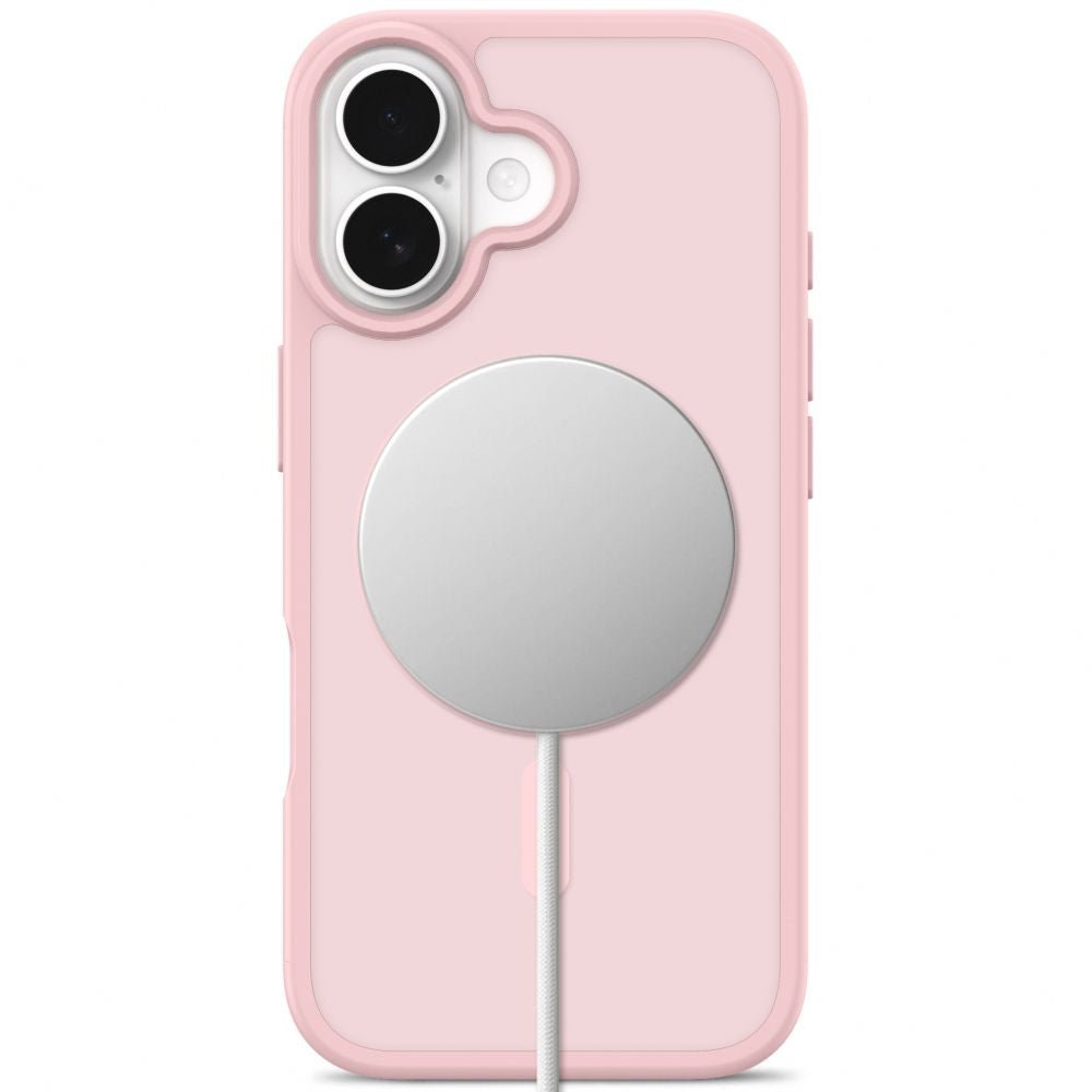 Tech-Protect iPhone 17 - Σκληρή Θήκη με Πλαίσιο Σιλικόνης και MagSafe - BasicMag - Matte Pink