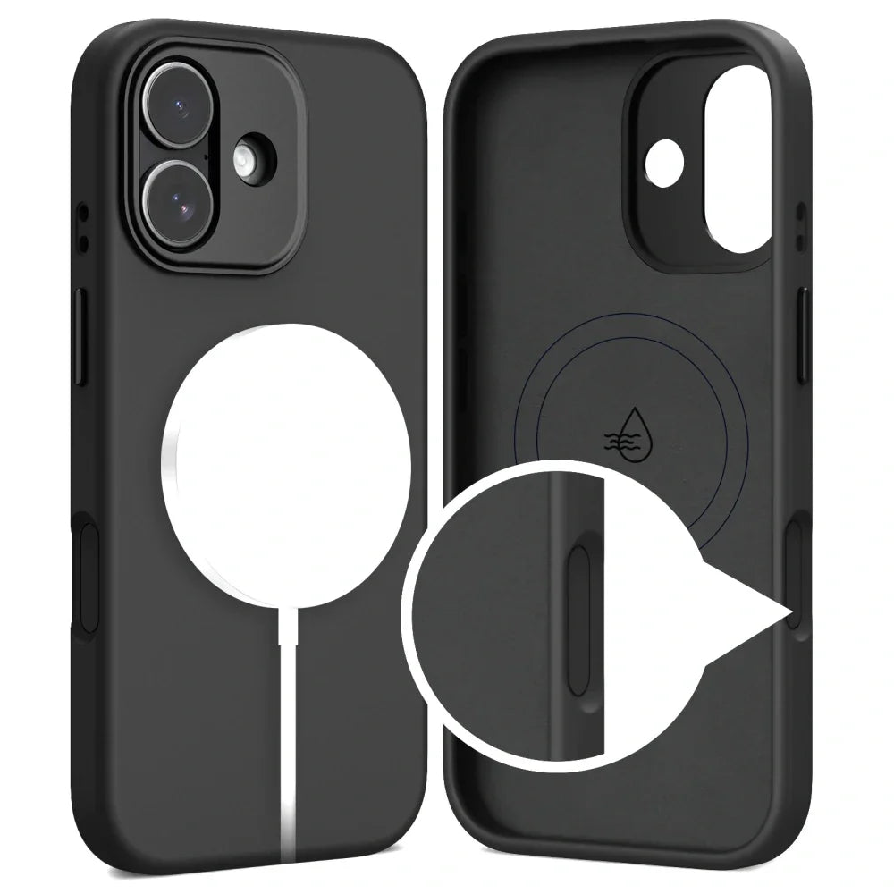 Tech - Protect iPhone 17 - Uniq MagSafe - Θήκη Σιλικόνης - Black