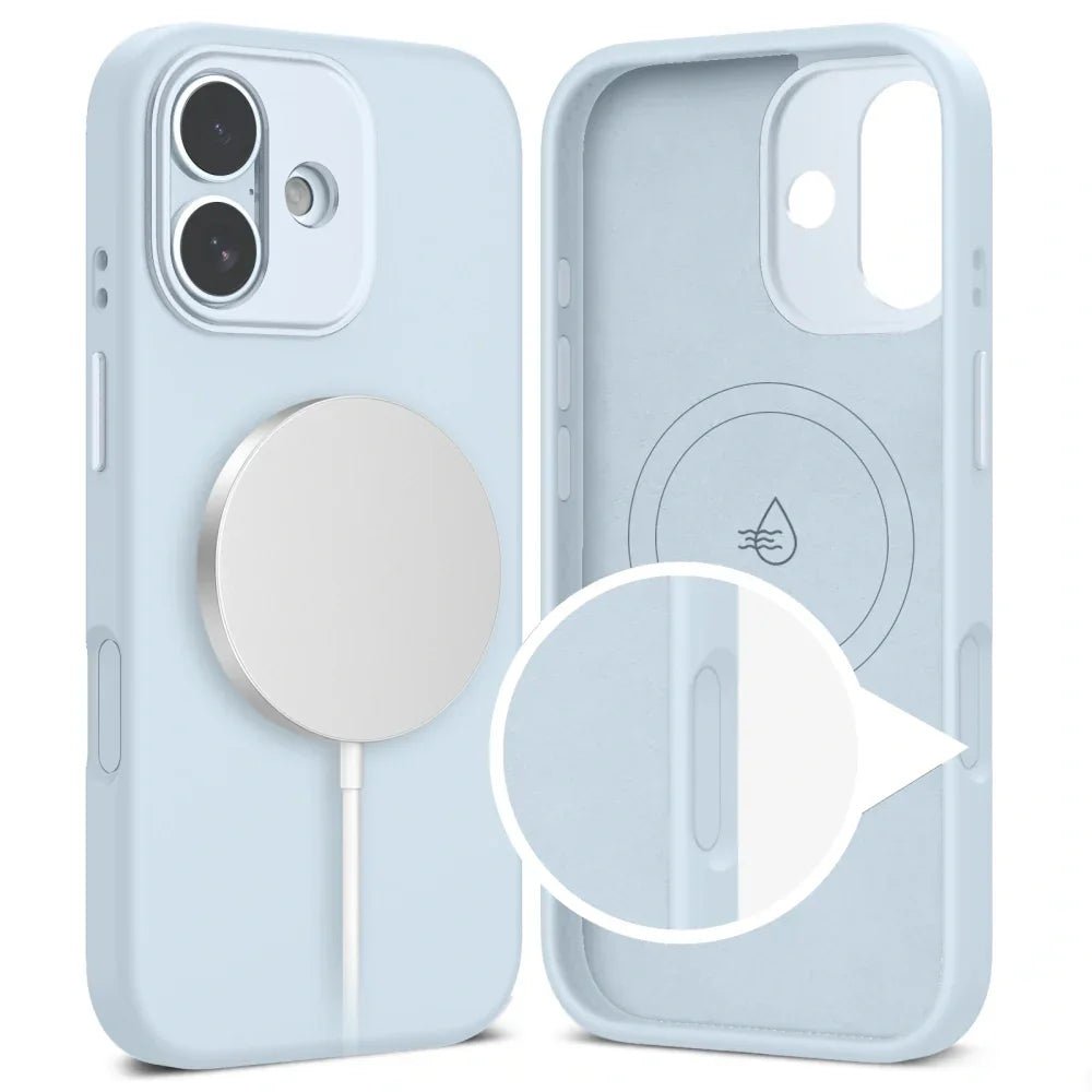 Tech - Protect iPhone 17 - Uniq MagSafe - Θήκη Σιλικόνης - Mist Blue