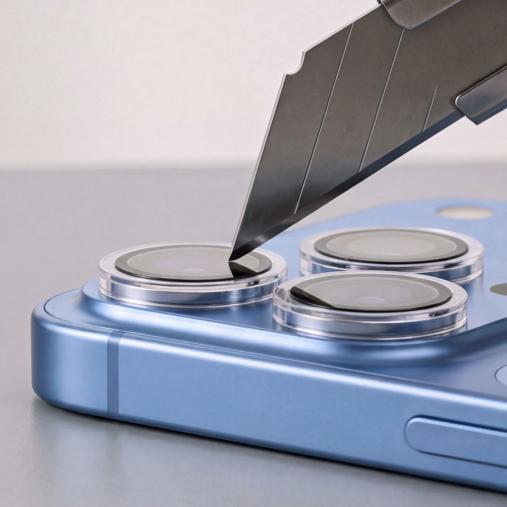 Tech-Protect iPhone 18 Pro / 18 Pro Max - Camring Fit+ - Αντιχαρακτικό Γυαλί για την Κάμερα - Διάφανο