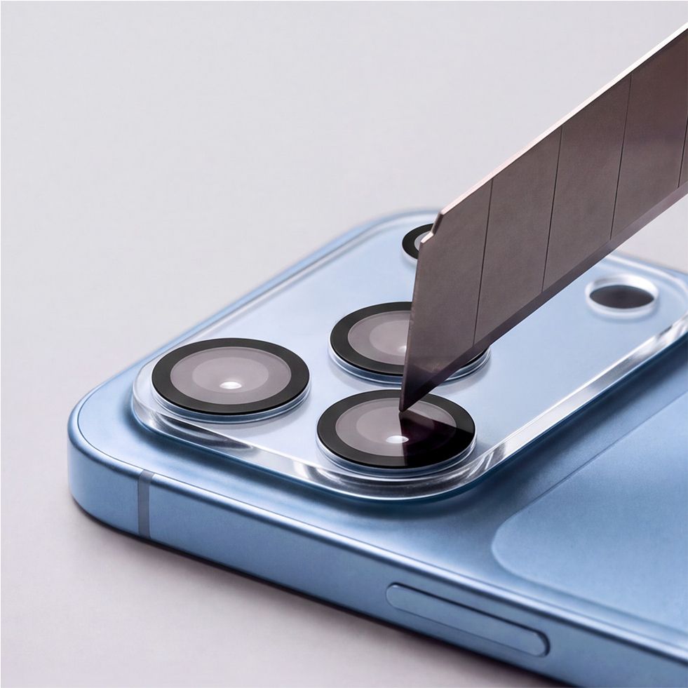 Tech-Protect iPhone 18 Pro Cam Fit+ Αντιχαρακτικό Γυαλί για την Κάμερα - Διάφανο