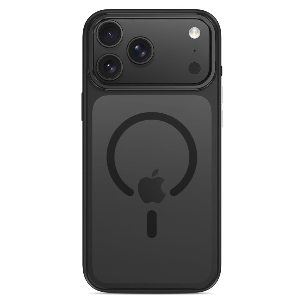 Tech-Protect iPhone 18 Pro / iPhone 17 Pro - Σκληρή Θήκη με Πλαίσιο Σιλικόνης και Stand MagSafe - Magstand CC - Matte Black