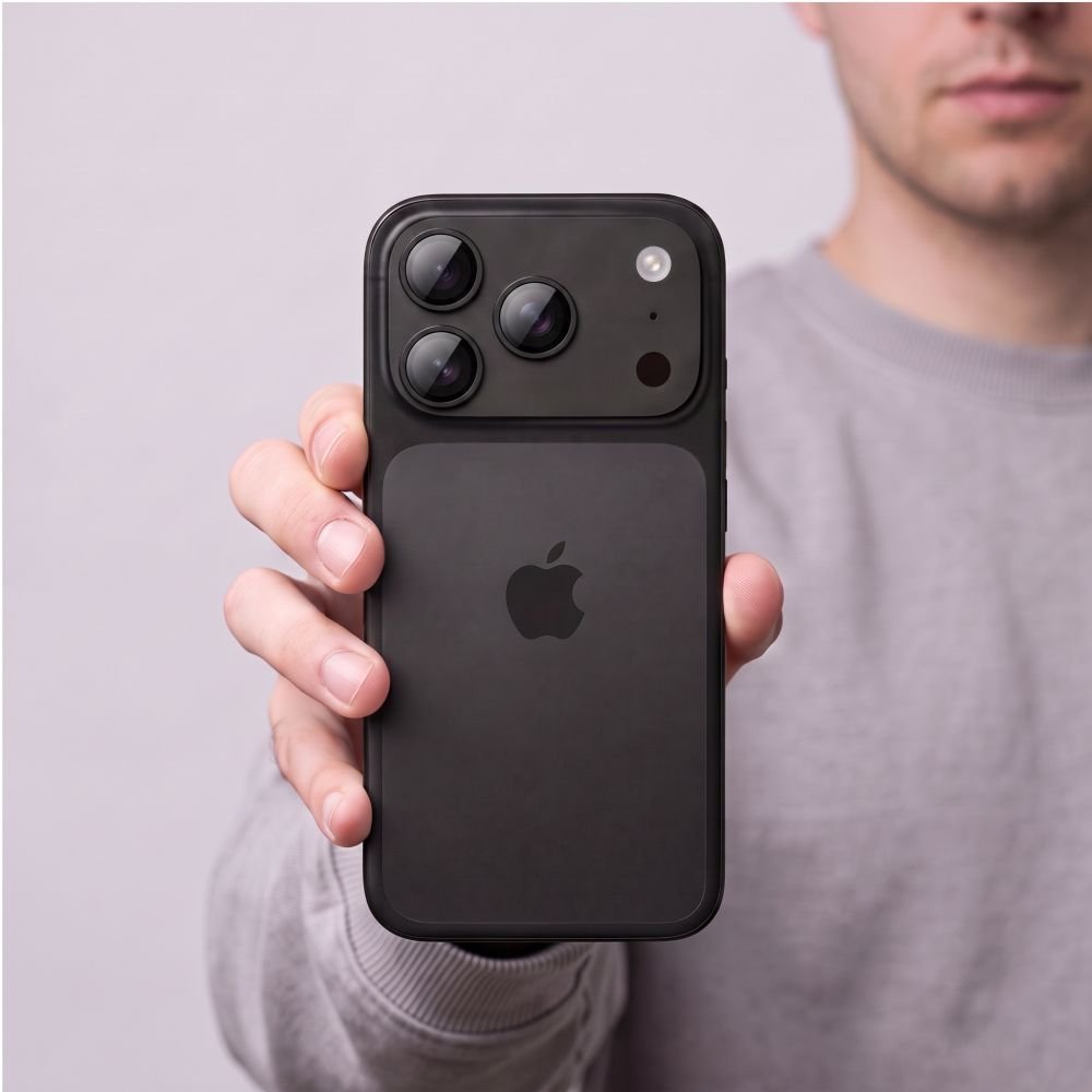 Tech-Protect iPhone 18 Pro Max - Camfull Fit+ - Προστατευτικό για την Κάμερα με Αντιχαρακτικό Γυαλί - Black