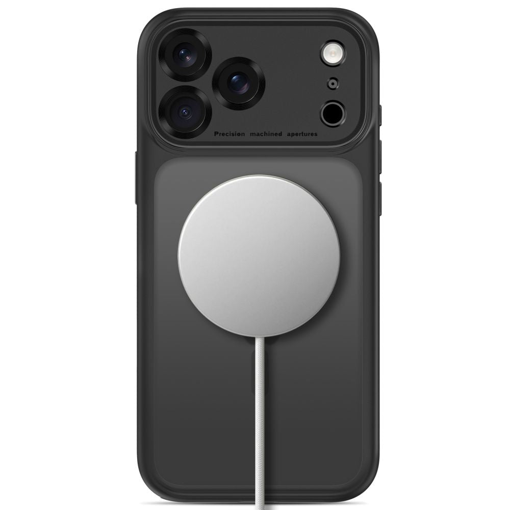 Tech-Protect iPhone 18 Pro Max / iPhone 17 Pro Max - Σκληρή Θήκη με Πλαίσιο Σιλικόνης και MagSafe - MagPeak MagSafe CC - Matte Black