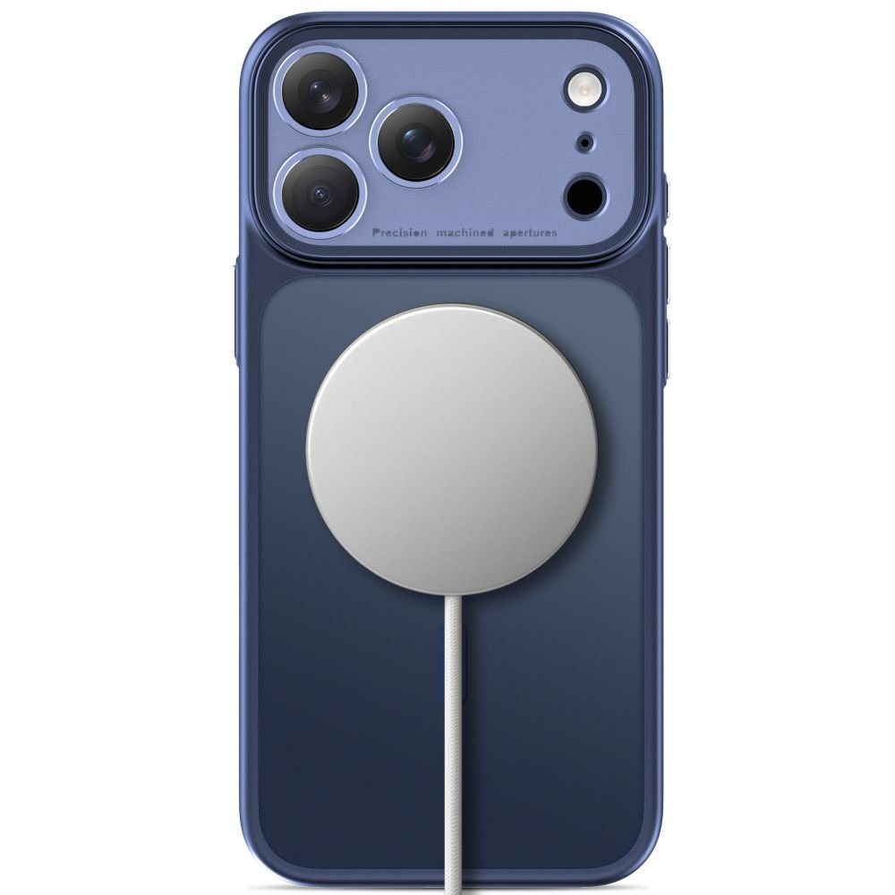 Tech-Protect iPhone 18 Pro Max / iPhone 17 Pro Max - Σκληρή Θήκη με Πλαίσιο Σιλικόνης και MagSafe - MagPrime MagSafe CC - Matte Deep Blue