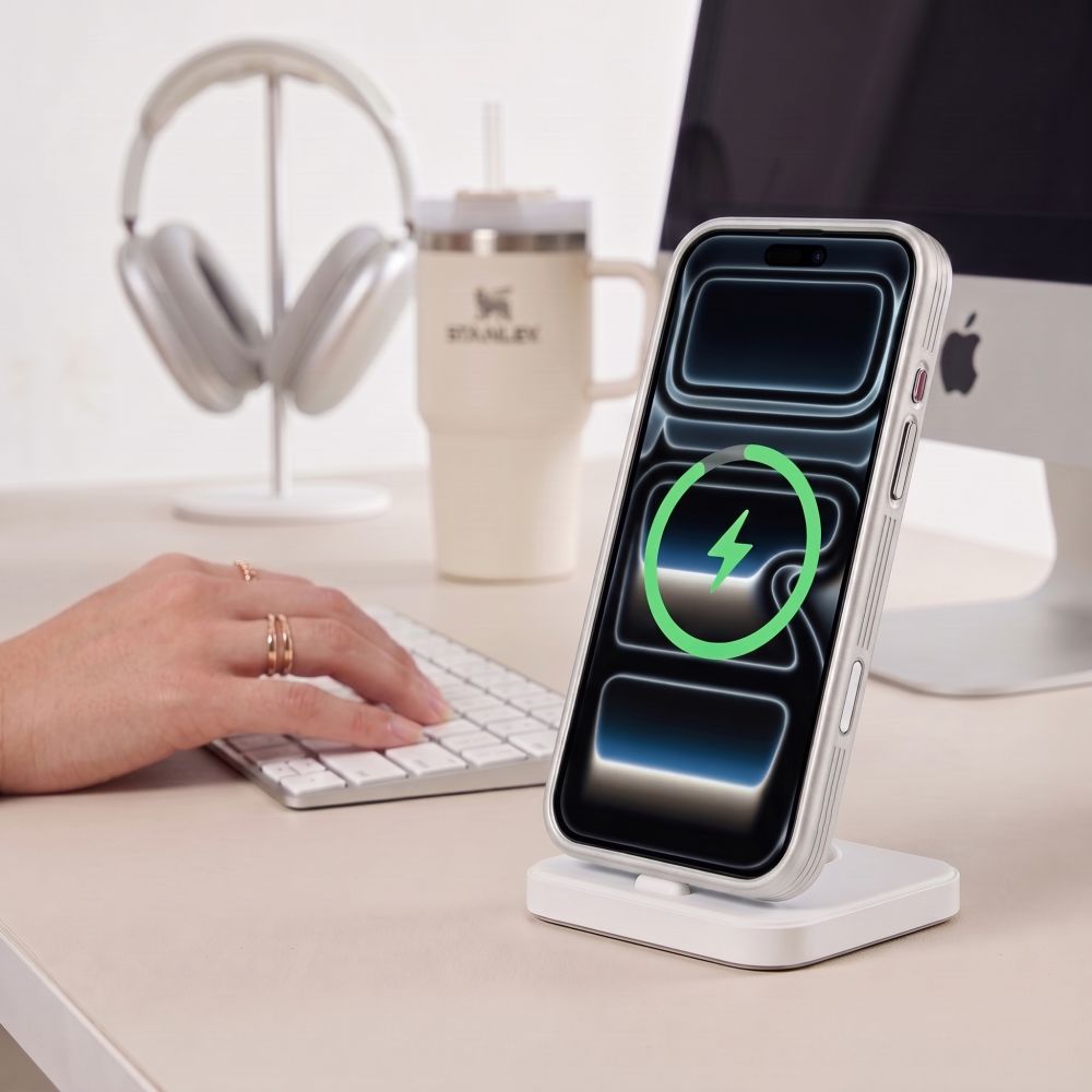 Tech-Protect iPhone 18 Pro Max / iPhone 17 Pro Max - Σκληρή Θήκη με Πλαίσιο Σιλικόνης και MagSafe - MagPrime MagSafe CC - Matte Grey
