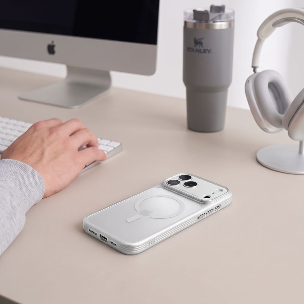 Tech-Protect iPhone 18 Pro Max / iPhone 17 Pro Max - Σκληρή Θήκη με Πλαίσιο Σιλικόνης και MagSafe - MagPrime MagSafe CC - Matte Grey