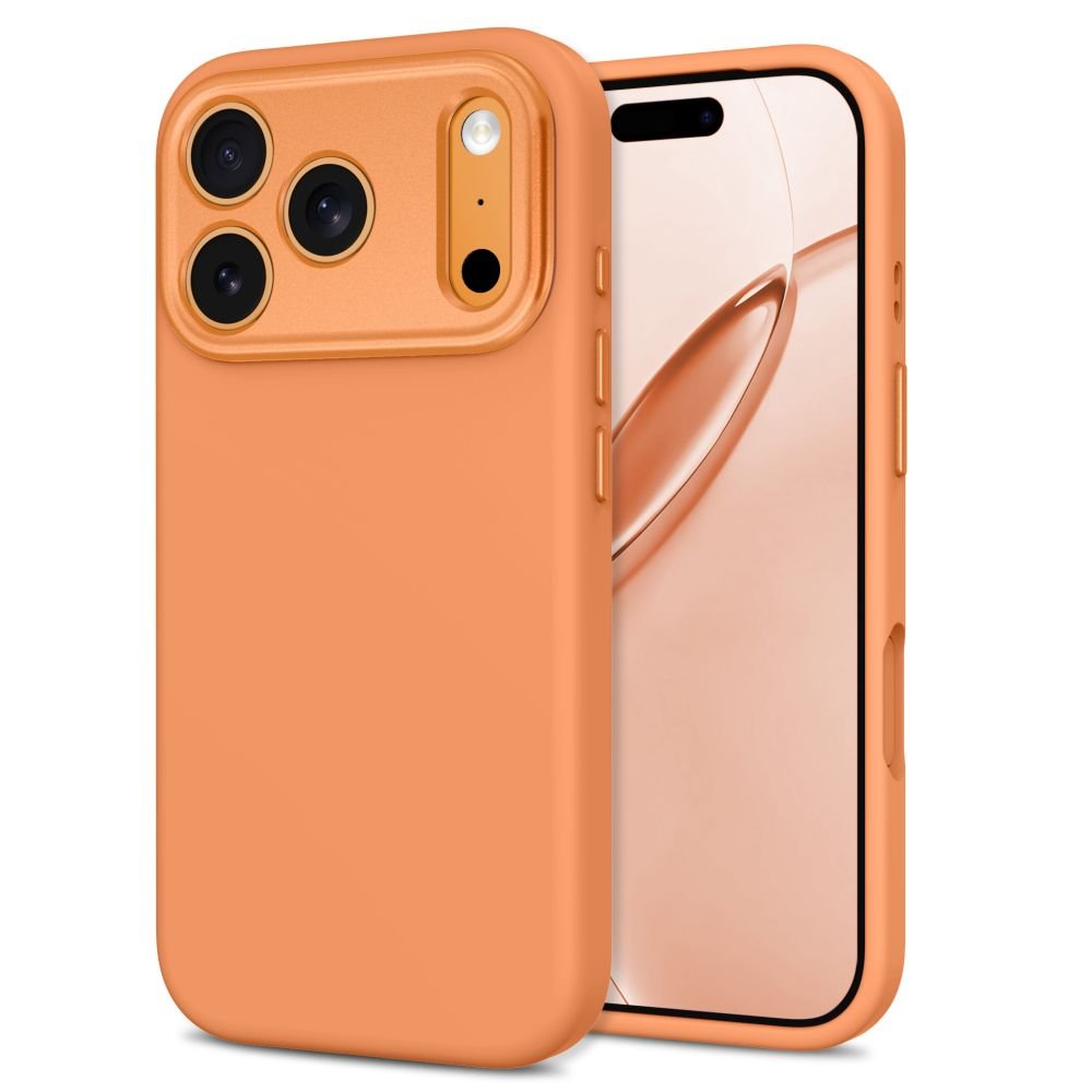 Tech-Protect iPhone 18 Pro Max / iPhone 17 Pro Max - Σκληρή Θήκη με Πλαίσιο Σιλικόνης και MagSafe - Uniq MagSafe CC - Cosmic Orange
