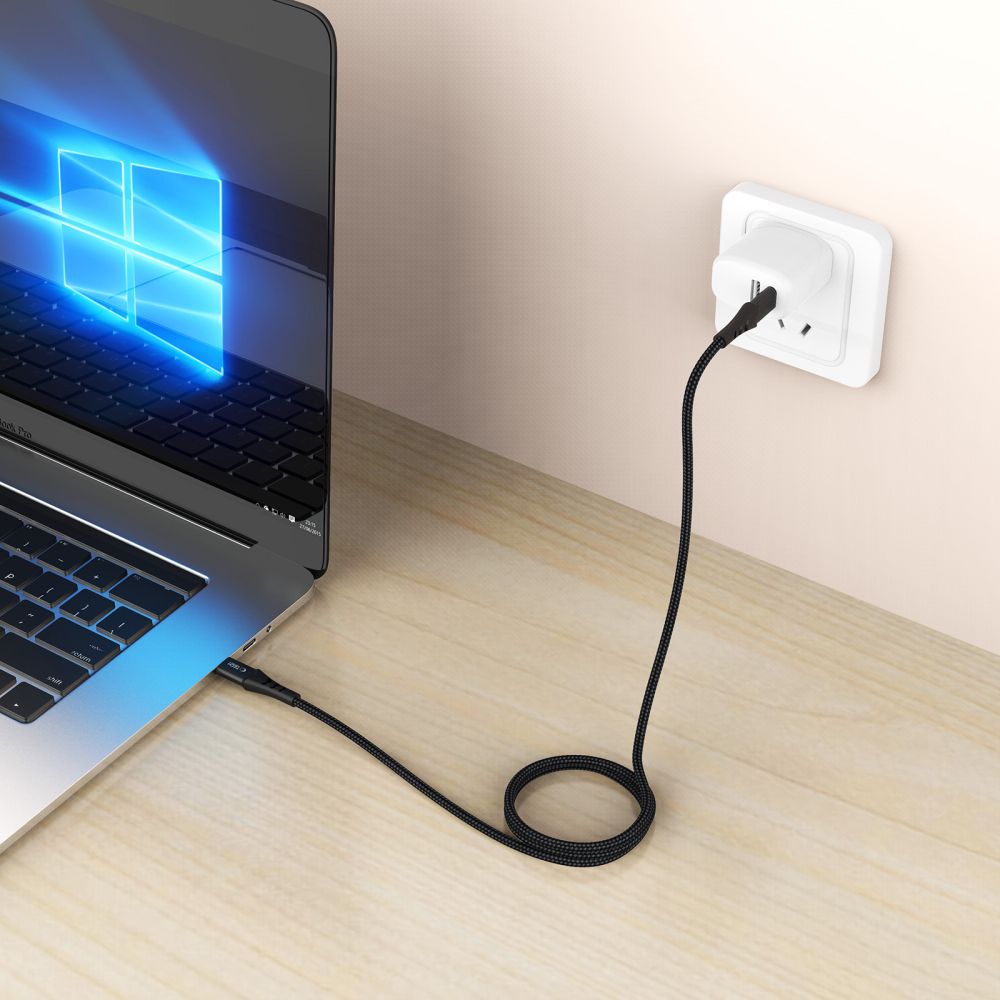 Tech - Protect Καλώδιο Δεδομένων και Φόρτισης Type - C to Type - C PD 100W QC3.0 - Ultraboost UB11T - 2m - Black