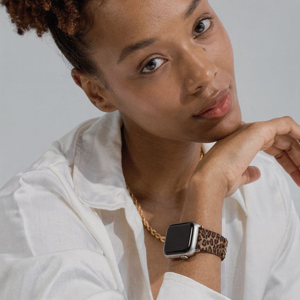 Tech - Protect Λουράκι Apple Watch 8/9/10/11 - SE (1/2/3) - 40/41/42mm από Ανοξείδωτο Ατσάλι - Lamano - Panther