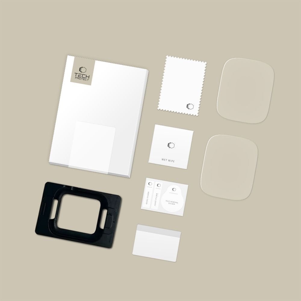 Tech - Protect Προστασία Οθόνης Apple Watch 4/5/6 - SE (1/2/3) - 44mm - Προστατευτική Μεμβράνη Οθόνης - Supreme Set+ - 2 Τεμάχια - Clear