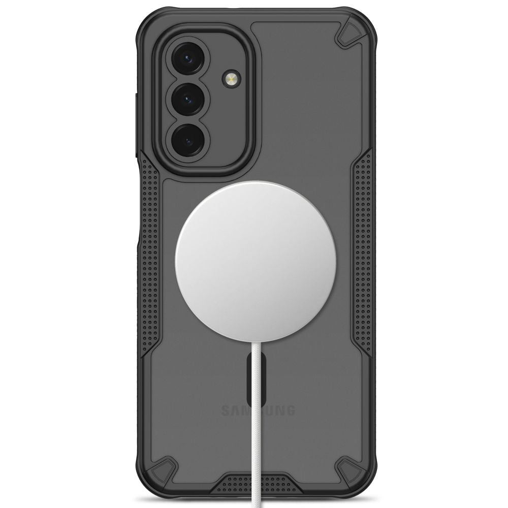 Tech-Protect Samsung Galaxy A17 4G / 5G / A18 4G / A26 4G / 5G - Σκληρή Θήκη με Πλαίσιο Σιλικόνης και MagSafe - Rugged Shield MagSafe - Matte Black