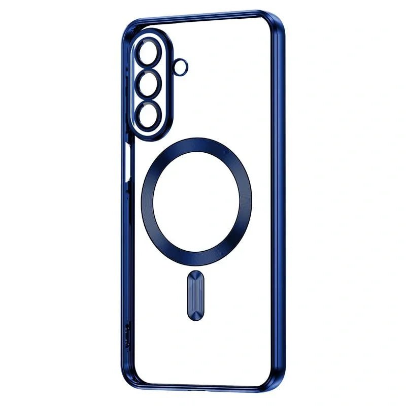Tech - Protect Samsung Galaxy A17 4G / 5G - MagFlex Θήκη Σιλικόνης TPU με MagSafe - Διάφανη / Twilight Navy