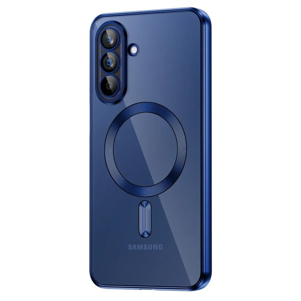 Tech - Protect Samsung Galaxy A17 4G / 5G - MagFlex Θήκη Σιλικόνης TPU με MagSafe - Διάφανη / Twilight Navy