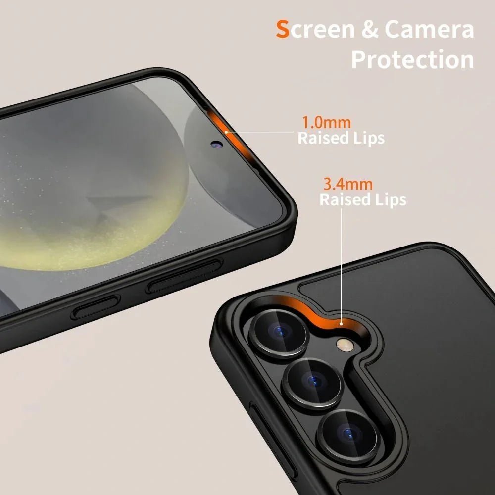 Tech - Protect Samsung Galaxy A17 4G / 5G - MagMat - Σκληρή Θήκη με Πλαίσιο Σιλικόνης - Matte Black