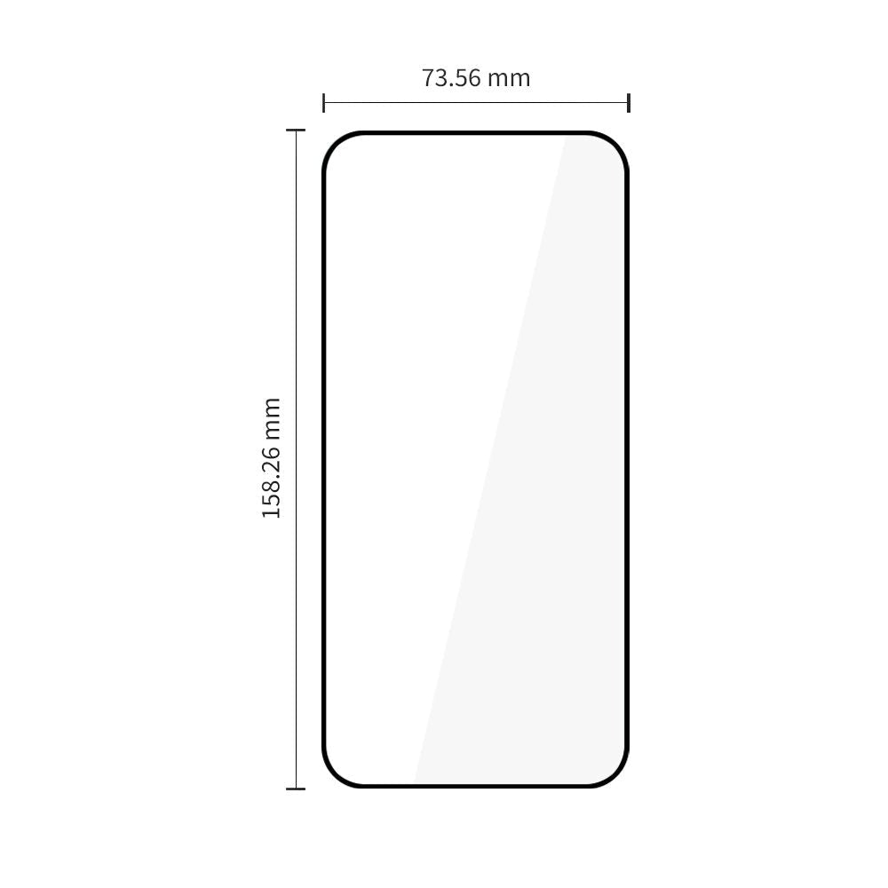 Tech-Protect Samsung Galaxy A27 5G - Case Friendly Αντιχαρακτικό Γυαλί Οθόνης - Glass Fit Plus - 2 Τεμάχια - Black