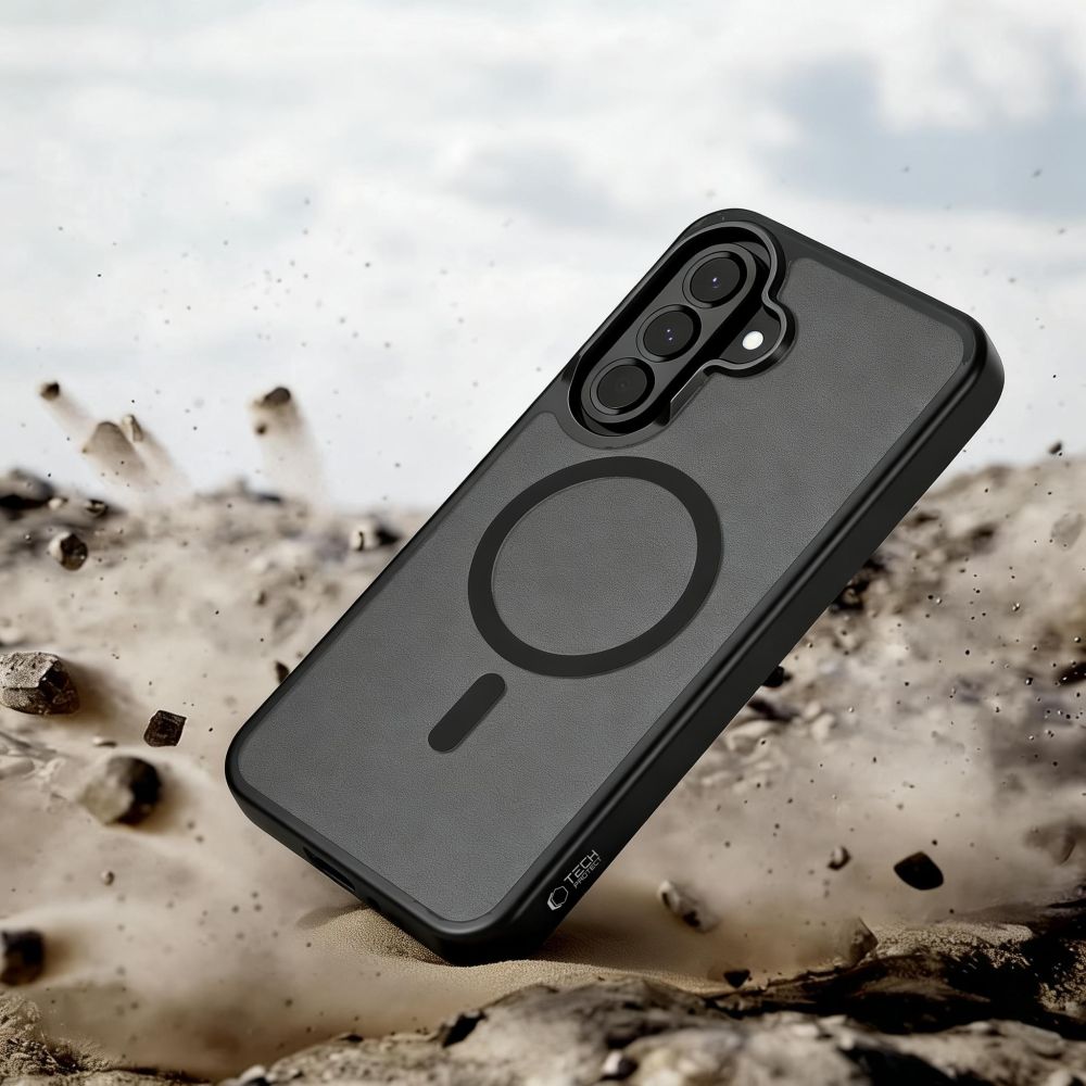 Tech - Protect Samsung Galaxy A36 / A37 / A56 / A27 5G - Σκληρή Θήκη με Πλαίσιο Σιλικόνης και MagSafe - MagMat MagSafe - Matte Black