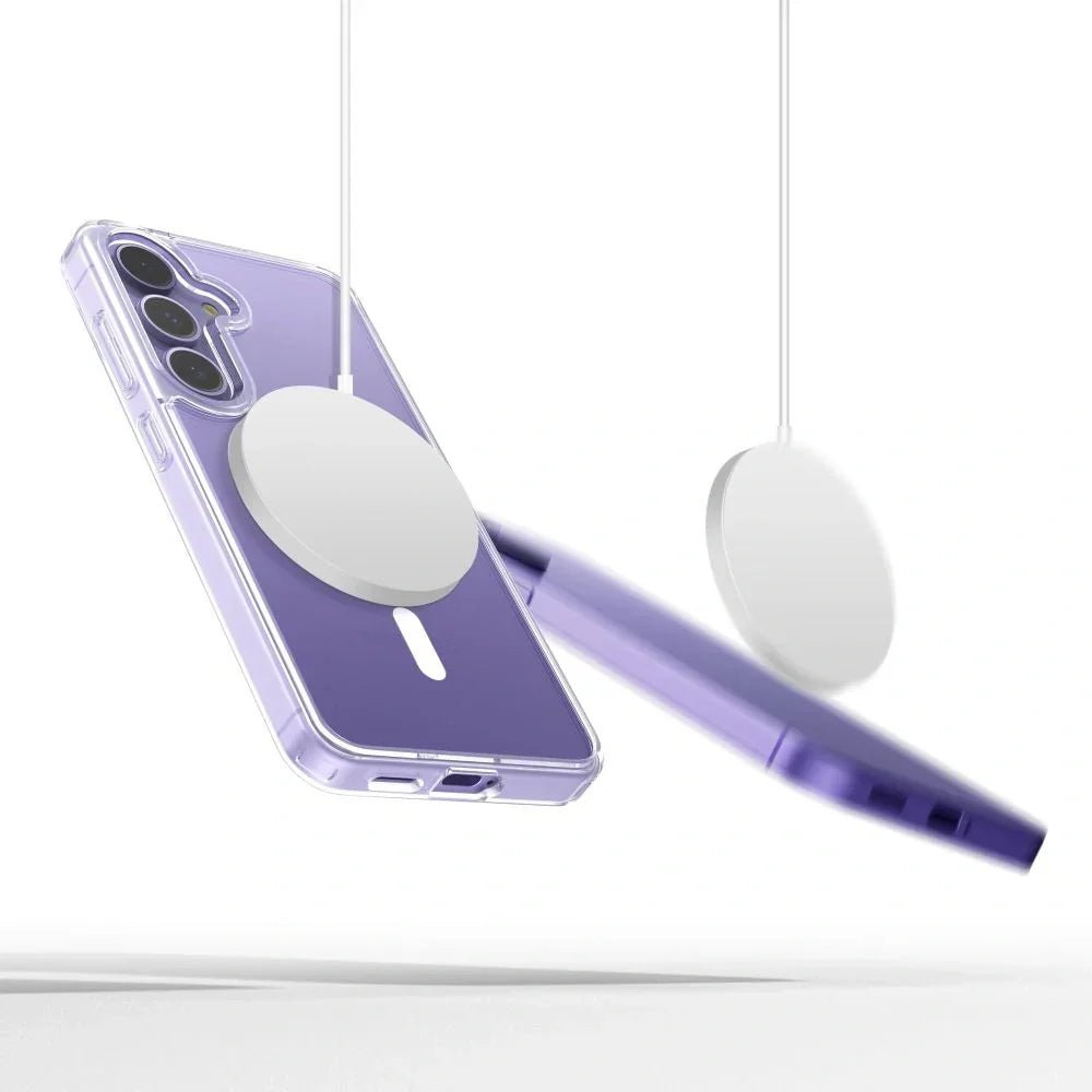 Tech - Protect Samsung Galaxy S25 FE - Flexair Hybrid MagSafe - Σκληρή Θήκη με Πλαίσιο Σιλικόνης και MagSafe - Διάφανη