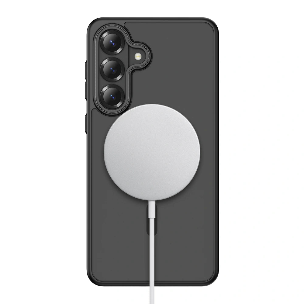 Tech - Protect Samsung Galaxy S26 - Σκληρή Θήκη με Πλαίσιο Σιλικόνης και MagSafe - MagCam - Matte Black