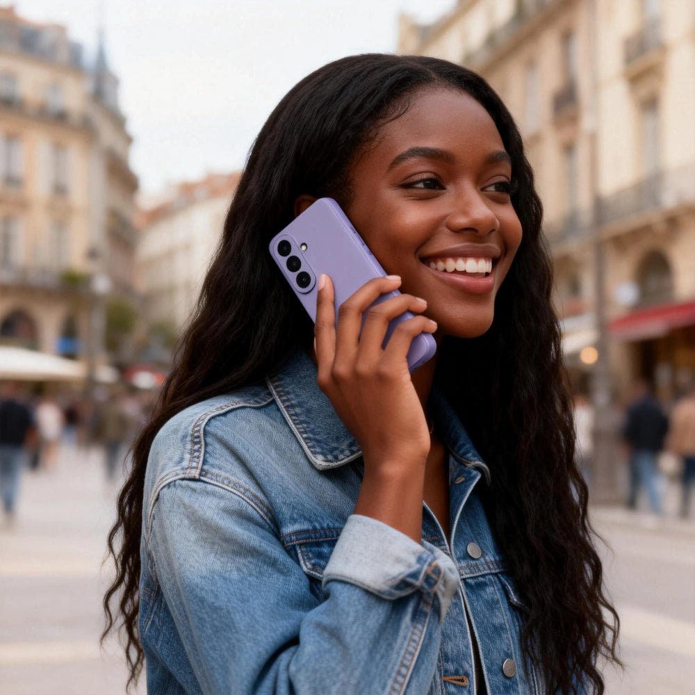 Tech - Protect Samsung Galaxy S26 Plus - Θήκη Βιβλίο με Θέση για 1 Κάρτα - Smart Wallet - Purple