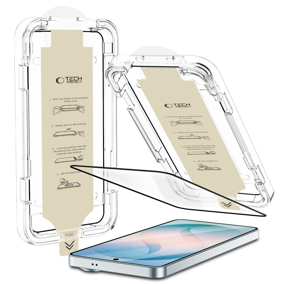 Tech - Protect Samsung Galaxy S26 Plus - Full Screen Αντιχαρακτικό Γυαλί Οθόνης Anti - Reflective - Quick Set AR+ - Black