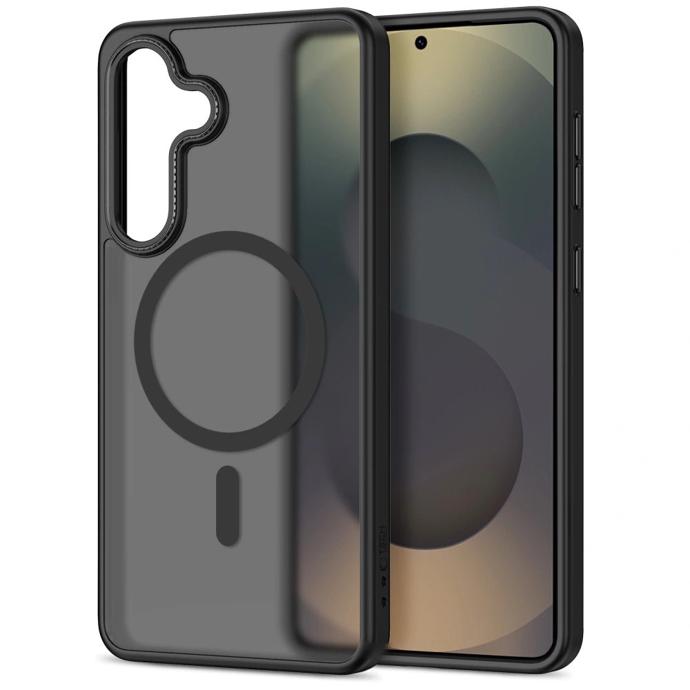 Tech - Protect Samsung Galaxy S26 Plus - Σκληρή Θήκη με Πλαίσιο Σιλικόνης και MagSafe - MagCam - Matte Black