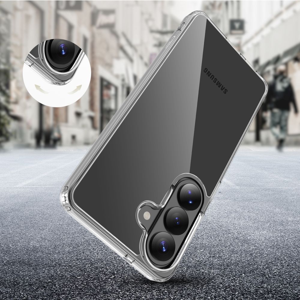 Tech - Protect Samsung Galaxy S26 Plus - Σκληρή Θήκη με Πλαίσιο Σιλικόνης - Flexair Hybrid - Clear
