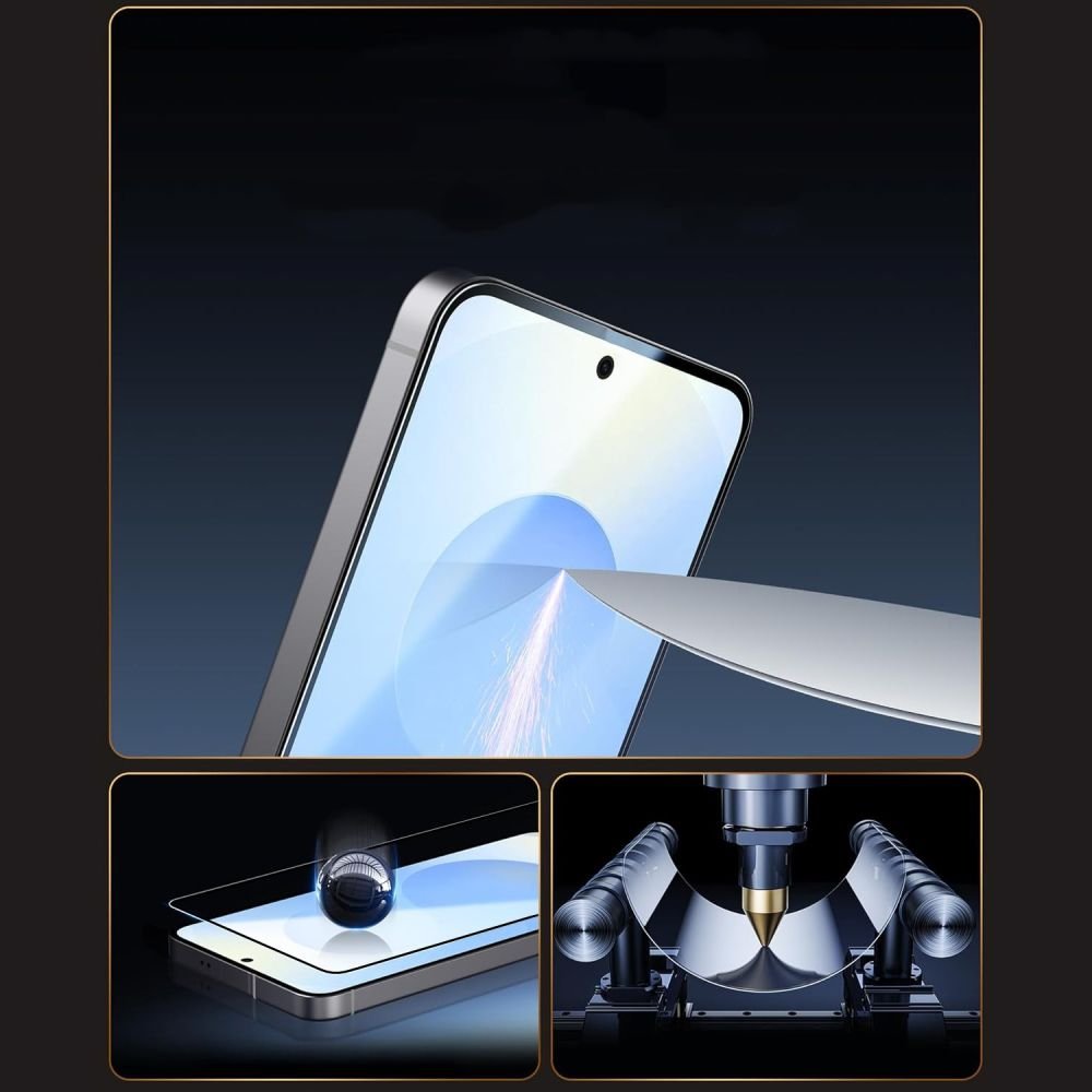 Tech - Protect Samsung Galaxy S26 - Σετ με 2 Αντιχαρακτικά Γυαλιά Οθόνης και 1 Αντιχαρακτικό Γυαλί για την Κάμερα - Easy Set+ - Black