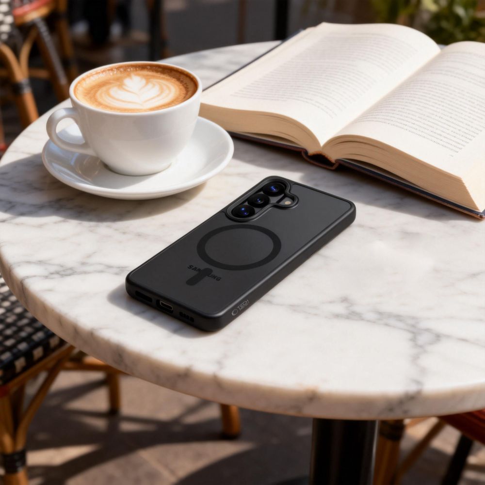 Tech - Protect Samsung Galaxy S26 - Σκληρή Θήκη με Πλαίσιο Σιλικόνης - MagMat MagSafe - Matte Black