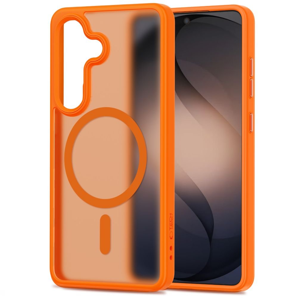 Tech - Protect Samsung Galaxy S26 - Σκληρή Θήκη με Πλαίσιο Σιλικόνης - MagMat MagSafe - Matte Orange