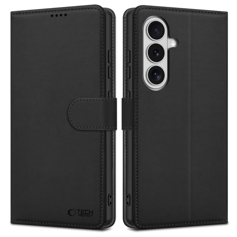 Tech - Protect Samsung Galaxy S26 - Θήκη Πορτοφόλι Stand από Δερματίνη - Wallet - Black